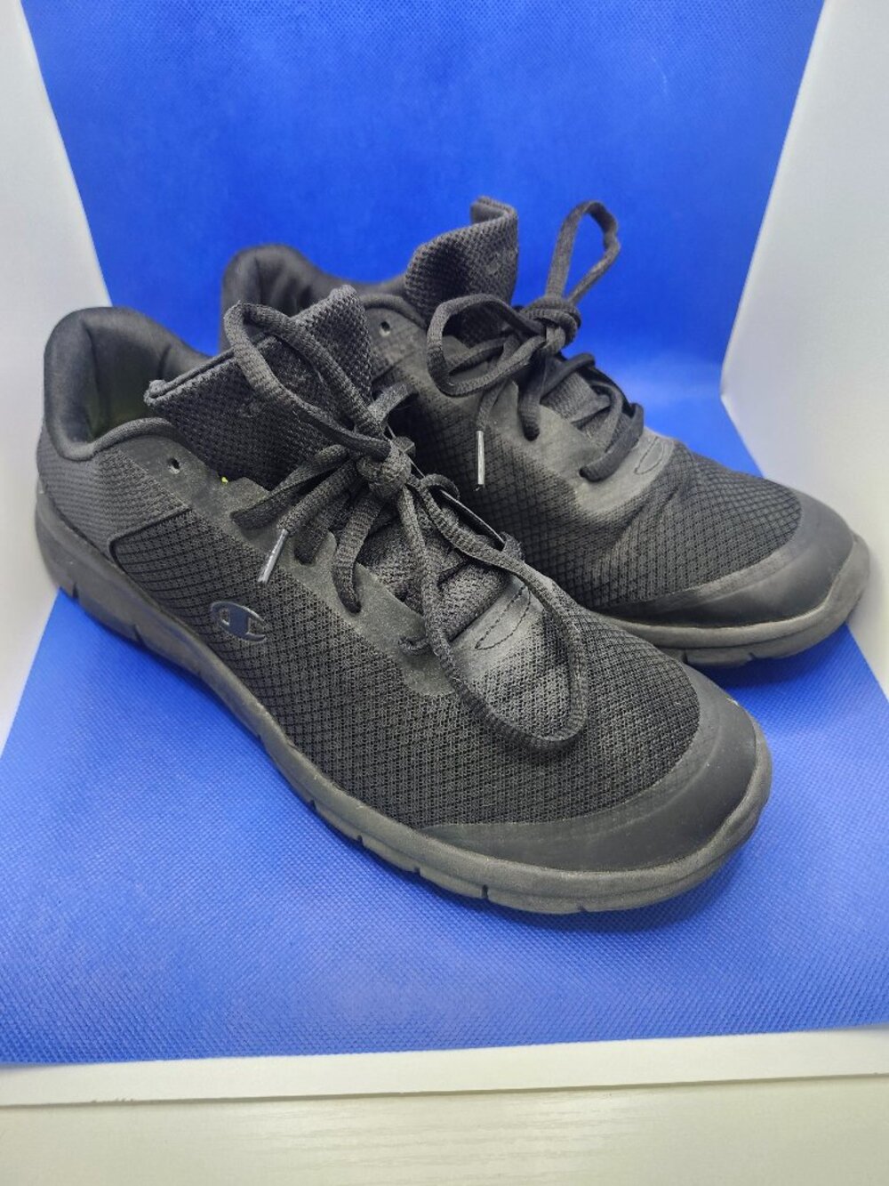 Champion Men's Gusto Black Lace-Up Athletic Shoes Sneakers 9.5